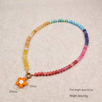 Load image into Gallery viewer, Bohemian Colorful Beaded Pendant Necklace  N6E119