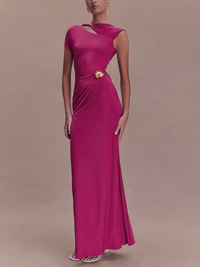 Summer Backless Bodycon Maxi Dress N25Z371