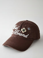 Load image into Gallery viewer, Embroidered Floral Letter Baseball Cap Women N6C079