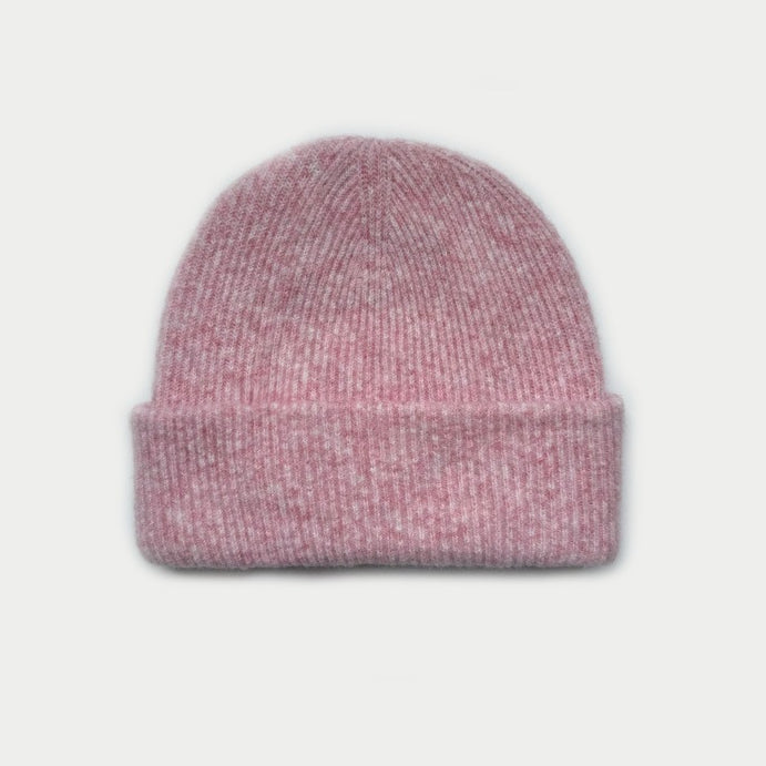 Womens Wool Blend Seamless Knit Beanie N6K282
