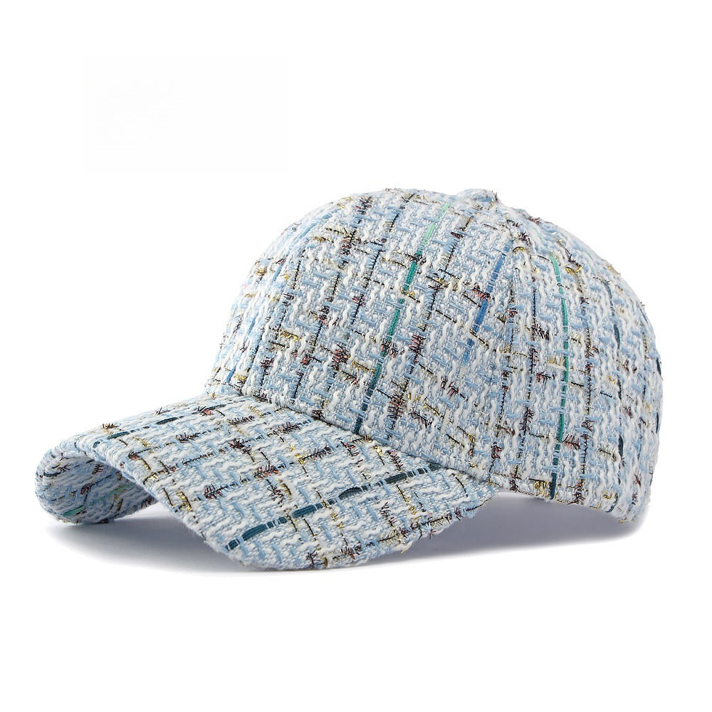 Hard Top Knit Baseball Cap Women Adjustable Sun Visor N6G206