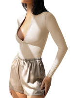 Load image into Gallery viewer, Bodycon Zip Jumpsuit Mid Light Options N5Z952
