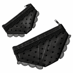 Load image into Gallery viewer, 2-Piece Triangle Cosmetic Pouch Set N6J259