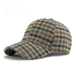 Load image into Gallery viewer, Structured Plaid Baseball Cap  M5A268