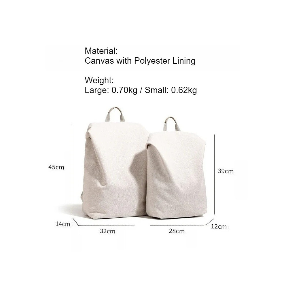 Air Backpack Lightweight Travel Canvas Laptop Bag N6F163