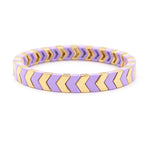 Load image into Gallery viewer, Arrow Beads Bracelet Tribal Enamel Elastic Adjustable S5P049
