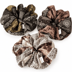 Load image into Gallery viewer, Womens Paisley Soft Mesh Scrunchie N6K015