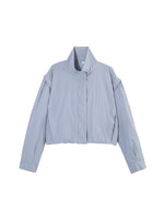 Load image into Gallery viewer, Zip Detail Long Sleeve Windbreaker Jacket Women N6D123