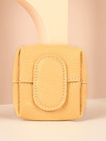 Load image into Gallery viewer, Genuine Leather Coin Purse With Keychain Women N6D030