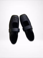 Load image into Gallery viewer, Hook &amp; Loop Ballet Mary Jane Flats Women N6C145