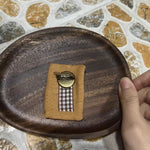 Load image into Gallery viewer, Handmade Cotton Linen Brooch Pin Cute Minimalist  N6G037