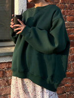 Load image into Gallery viewer, Brushed Fleece Hoodie Relaxed Mid Heavy N5Z412
