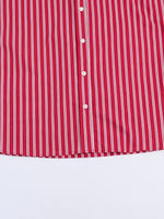 Load image into Gallery viewer, Striped Poplin Loose Shirt Women N6C099