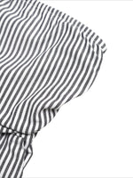 Load image into Gallery viewer, Strapless Stripe Jumpsuit Women Straight Leg N6C251