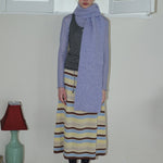Load image into Gallery viewer, 35% Wool Solid Knit Scarf Women Soft Warm N6H226