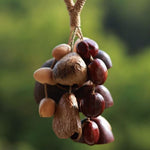 Load image into Gallery viewer, Natural Seed Pod Wind Chime Bag Charm Hanging N6F306