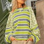 Load image into Gallery viewer, Block Print Sweatshirt Long Mid Weight Options N5Z797
