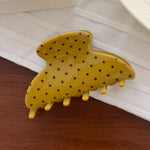 Load image into Gallery viewer, Polka Dot Claw Clip Retro Acetate Large Hair Clip N6F070