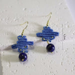 Load image into Gallery viewer, Lapis Lazuli Beaded Choker Bohemian Stone Necklace S5P188