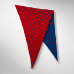 Load image into Gallery viewer, Women's Wool Blend Polka Dot Knit Triangle Scarf N6J122