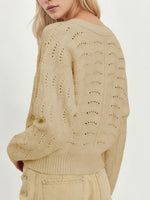 Load image into Gallery viewer, Casual Button Front Cardigan Knit Sweater Women N6H290