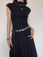 Load image into Gallery viewer, Silver Butterfly Waist Chain Women S925 N6C156