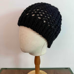 Load image into Gallery viewer, Vintage Hollow Knit Beanie Oversize Face Slimming N6H231