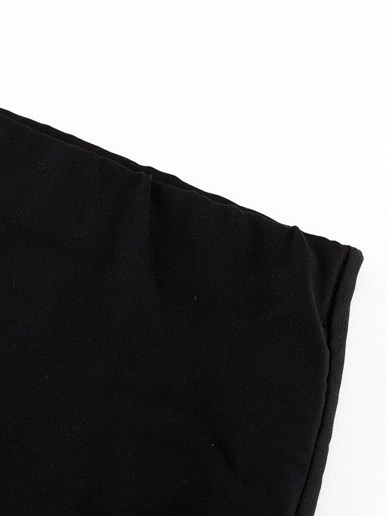 Slim Fit Black Midi Pencil Skirt Women N6C207