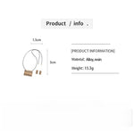 Load image into Gallery viewer, Leather Cord Resin Square Pendant Chunky Necklace N6H137