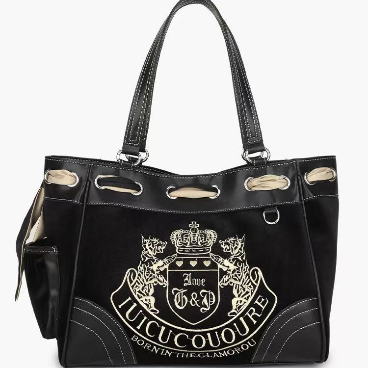 Retro Chic Embroidery Shoulder Bag Women N6E127