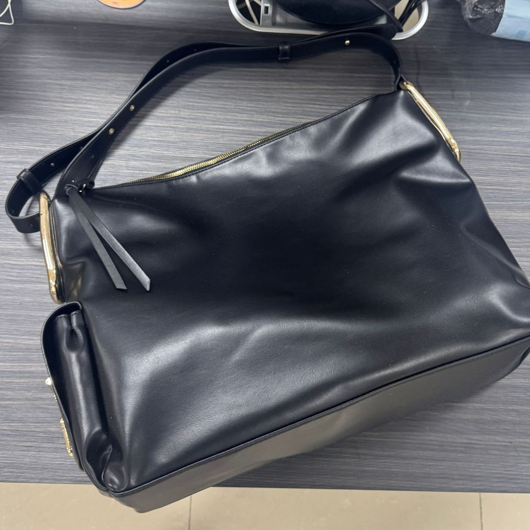 Women's PU Large Vertical Tote Shoulder Bag N6J160