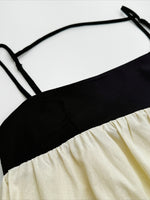 Load image into Gallery viewer, French Tube Top Color Block Slip Dress  N6C197