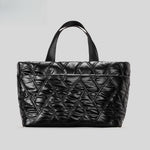 Load image into Gallery viewer, Padded Cloud Tote Medium Size Nylon Polyester S5P378