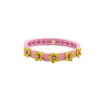 Load image into Gallery viewer, Bohemian Floral Cuff Enamel Steel Adjustable S5P076

