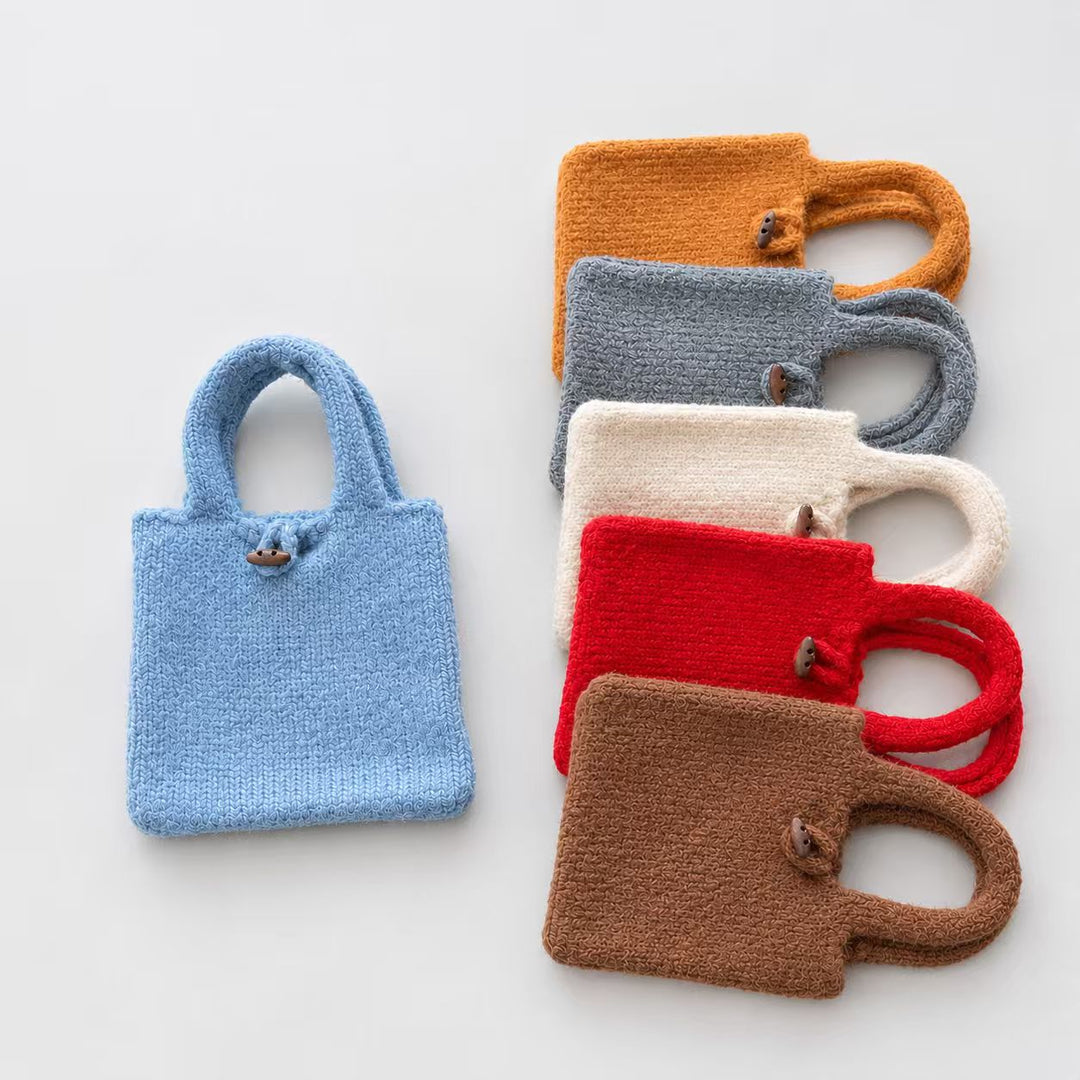 Knit Handbag Women Commuter Storage Bag N6H317