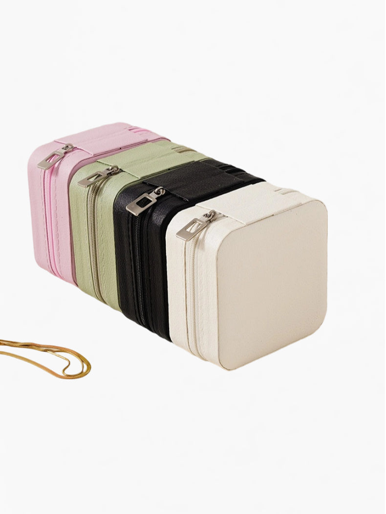 Portable Jewelry Organizer Box Travel Mini Case N6A234