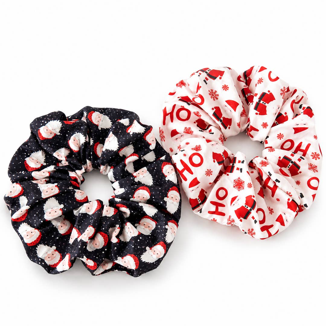 Womens Christmas Large Scrunchie N6K007