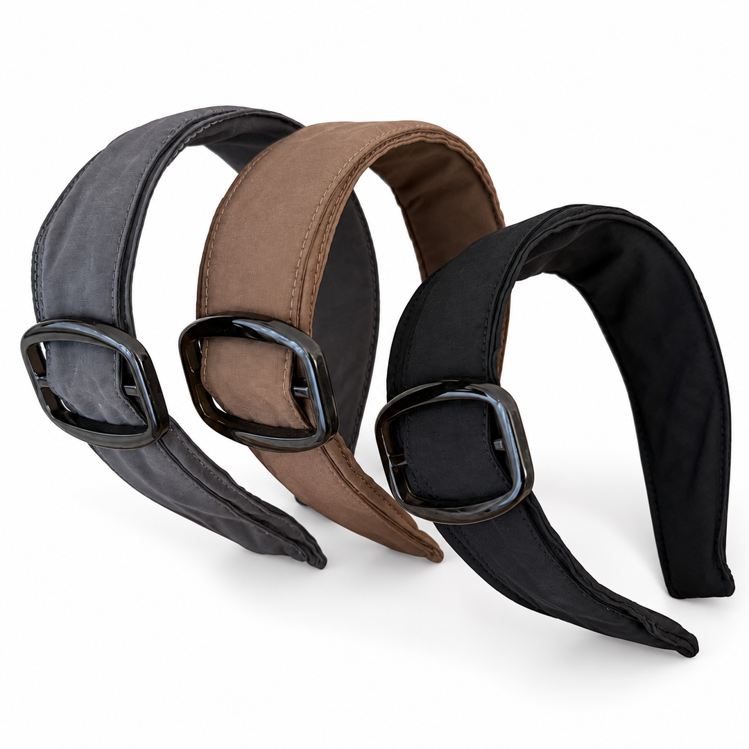Womens Wide Buckle Headband N6K026