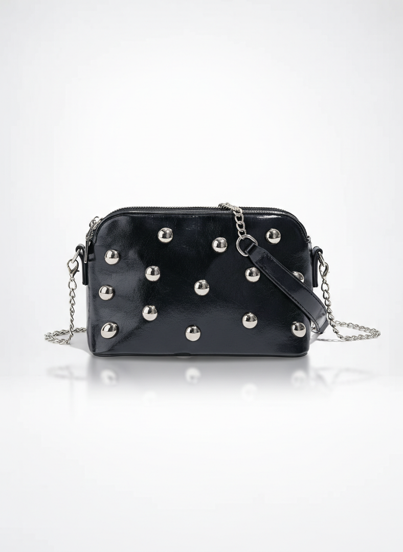 Punk Metal Rivet Crossbody Bag Women N6C031