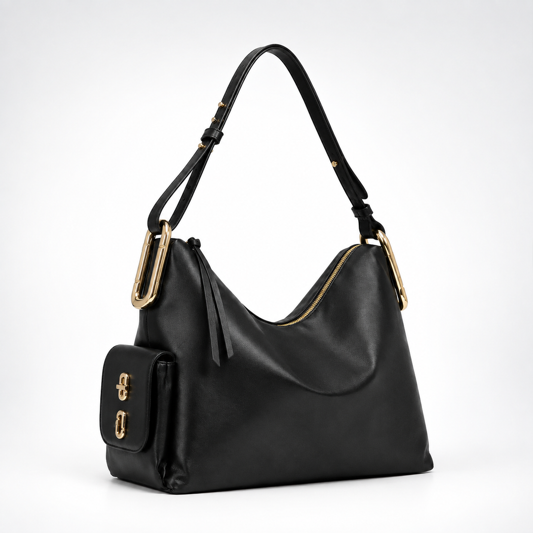 Women's PU Large Vertical Tote Shoulder Bag N6J160