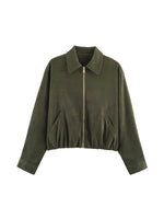 Load image into Gallery viewer, Women's POLO Collar Jacket &amp; Casual Pants Separates N6H122