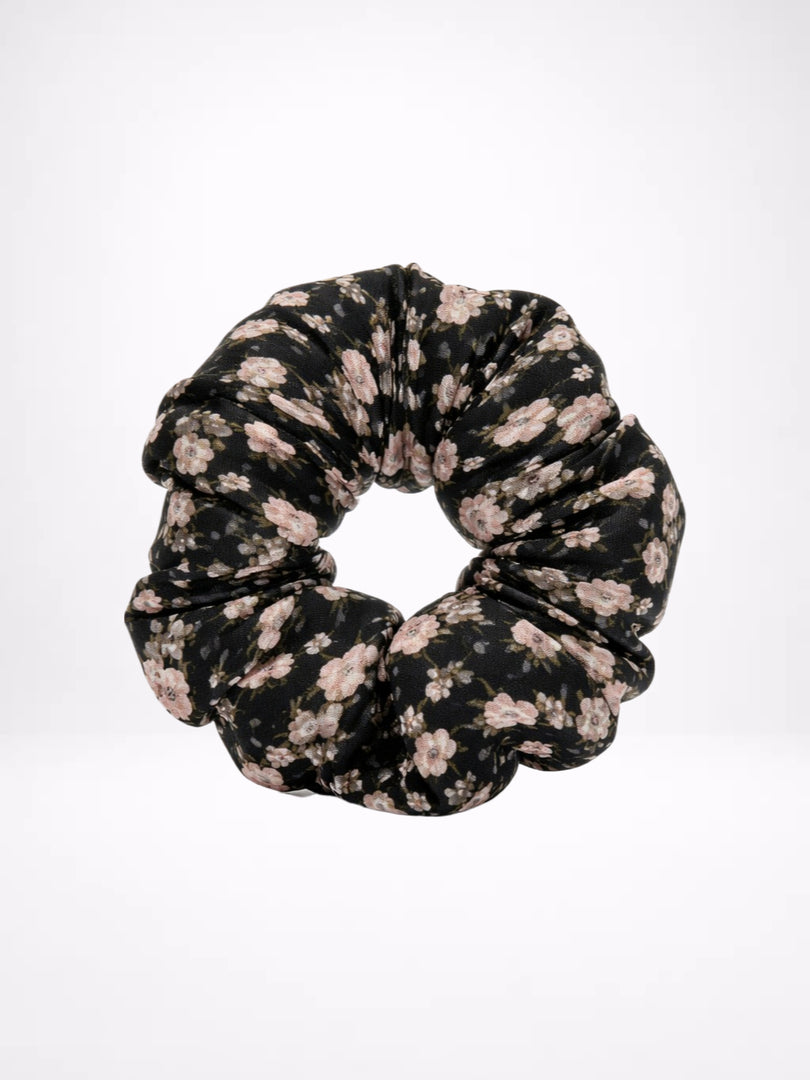 Floral Print Elastic Hair Scrunchie Women N6D001