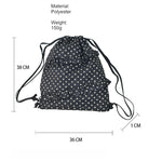 Load image into Gallery viewer, Polka Dot Drawstring Backpack Women N6F055