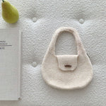 Load image into Gallery viewer, Soft Plush Knit Handbag Women Small Tote N6H314