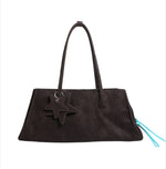 Load image into Gallery viewer, Women's PU Star Charm Baguette Shoulder Bag N6J204
