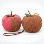 Load image into Gallery viewer, Vintage Stuffed Fabric Apple Decor N6K293