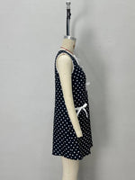 Load image into Gallery viewer, Polka Dot Sleeveless Dress with Bow Women N6D143