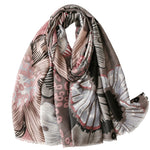 Load image into Gallery viewer, Oversized Floral Satin Finish Wrap M5A260