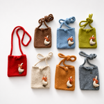Load image into Gallery viewer, Kids Duck Knit Crossbody Bag N6H315