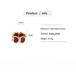 Load image into Gallery viewer, Vintage Acrylic Ombré Geometric Segment Bangle Women N6H082